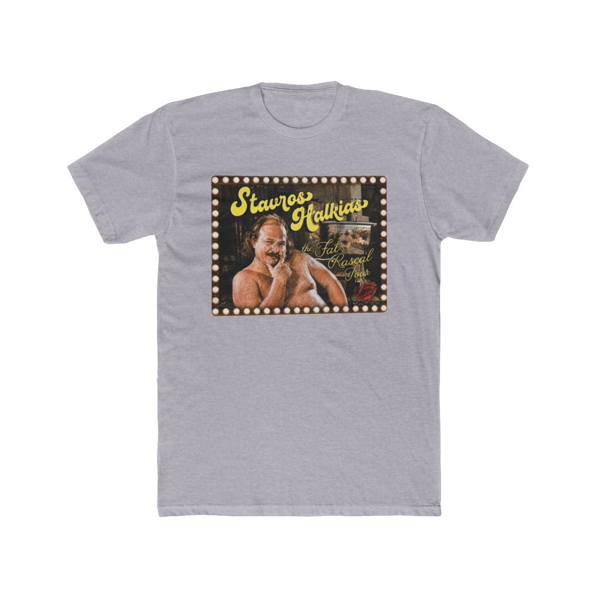 Stavros Halkias T Shirt Sz XL Black Official Tour Merch Savvy World Comedy Promo - alternate angle 3, merchandise