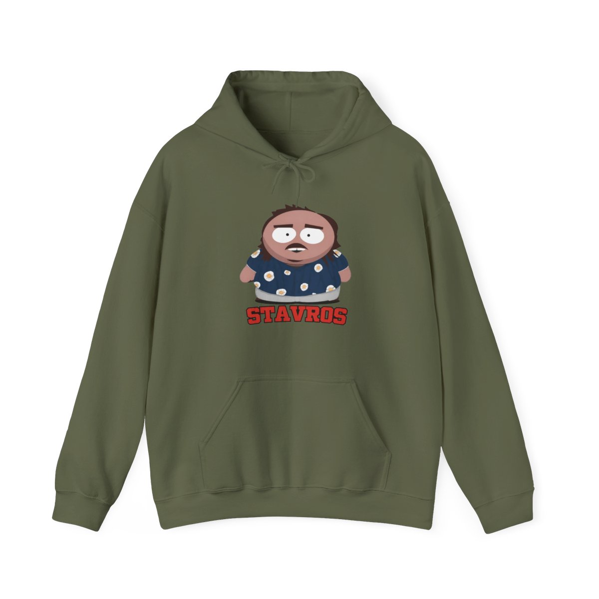 If Stavros Halkias Was a South Park Character (Blue)" Pullover Hoodie for Sale by ThisShouldBaT